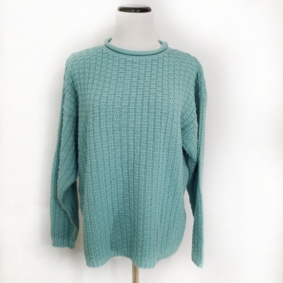 Bobbie Brooks Sweaters - 🛍 Turquoise oversized sweater by Bobbie Brooks